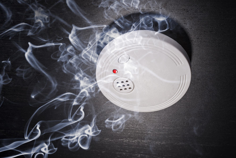 picture of a fire alarm