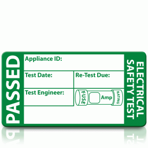 PAT Test Labels