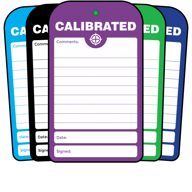 Calibrated Tag - Tear Resistant & Waterproof