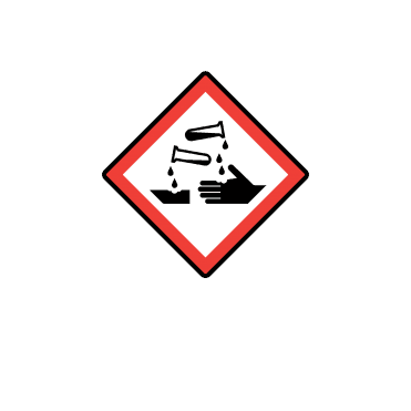 Corrosive Labels - GHS Regulation Labels - Small