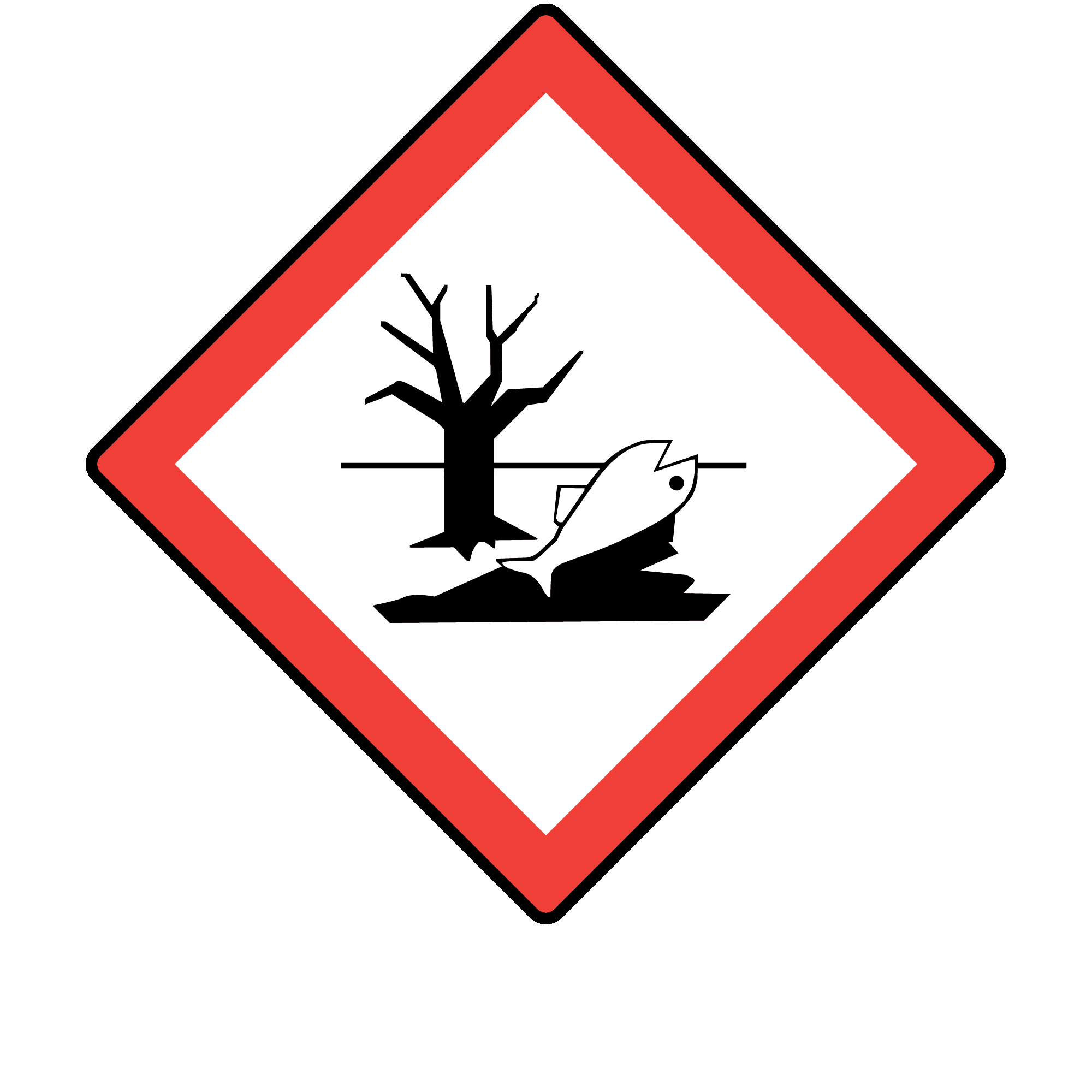 Environmental Hazard Labels - GHS Regulation Labels - Large | Label Bar