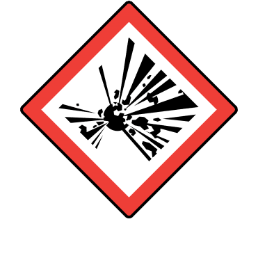 Explosive Labels - GHS Regulation Labels - Large