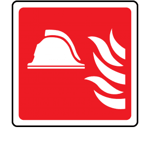 Fire Call Point Sign Fire Alarm Call Point Symbol Sign - Safety Signs ...