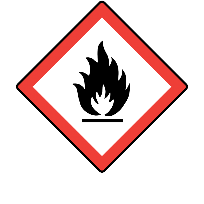 Flammable Labels - GHS Regulation Labels - Large