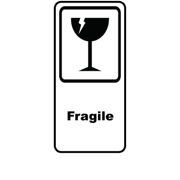 Fragile - Packaging Labels