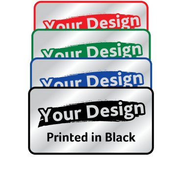 Heavy Duty Small Size Labels to Your Design. Choice of colours