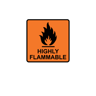 Highly Flammable Labels - CHIP Regulation Labels - Small