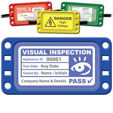 LabelGuard® Tags in Blue, ultimate protection for your labels. Virtually indestructable! (Labels not included)