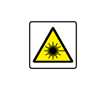 Laser Symbol Labels - Danger & Warning Labels