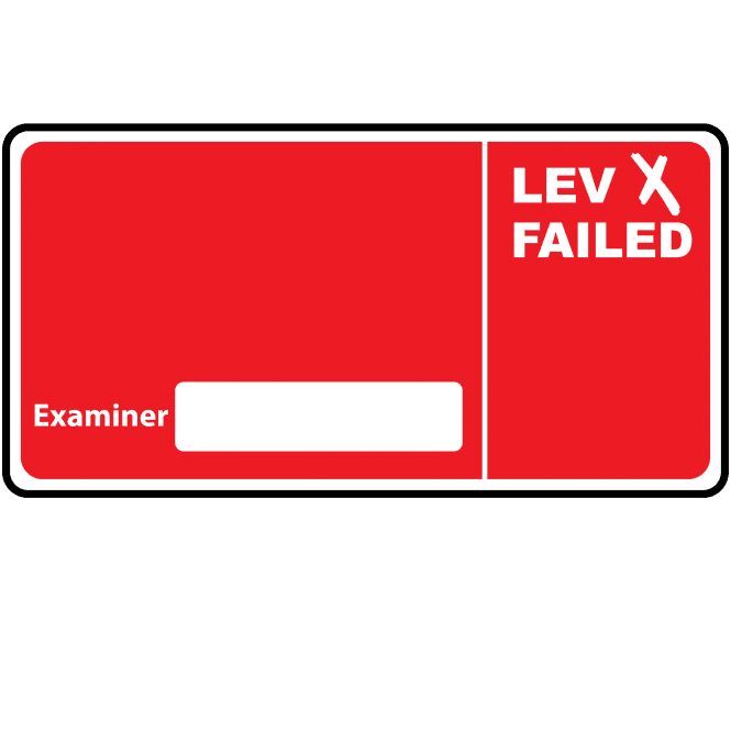 LEV Failed Labels