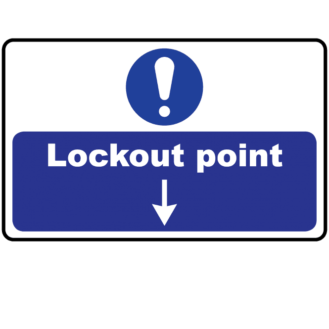 Lockout Labels - Lockout Point