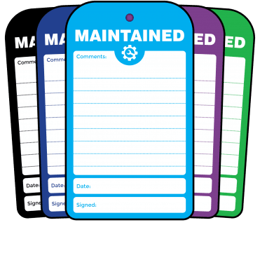 Maintained Tag - Tear Resistant & Waterproof 