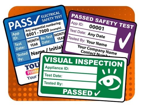 Test & Service Labels