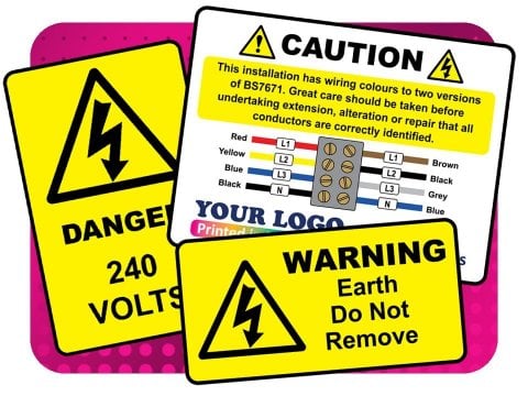 Electrical Safety Labels