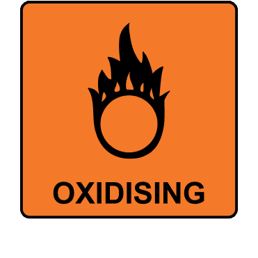 Oxidising Labels - CHIP Regulation Labels