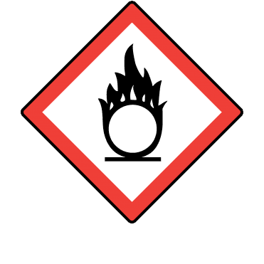 Oxidising Labels - GHS Regulation Labels - Large