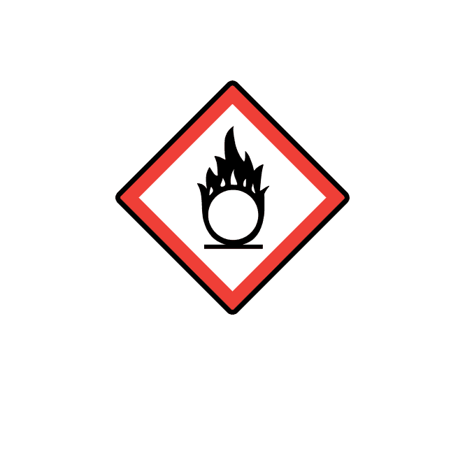 Oxidising Labels - GHS Regulation Labels - Small