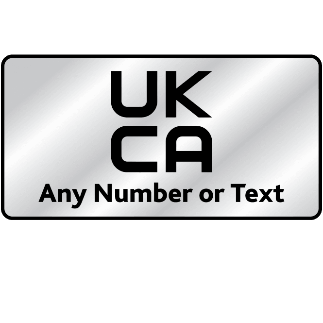 Personalised Premium Heavy Duty UKCA Labels for UKCA Marking
