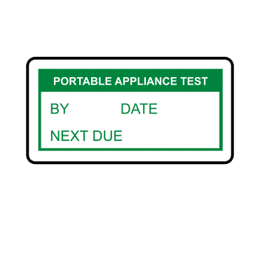 Portable Appliance Test Labels in Green