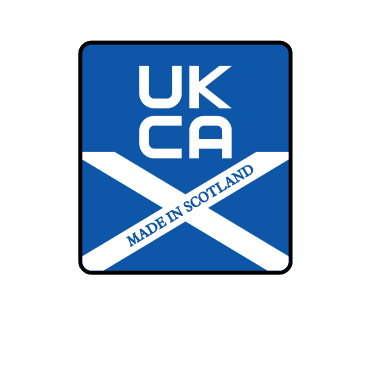 Premium Made in Scotland UKCA Labels - Sticks to almost anything!
