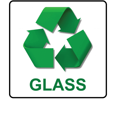 Recycle Glass - Recycling Labels