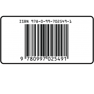 Standard ISBN Barcode Labels 