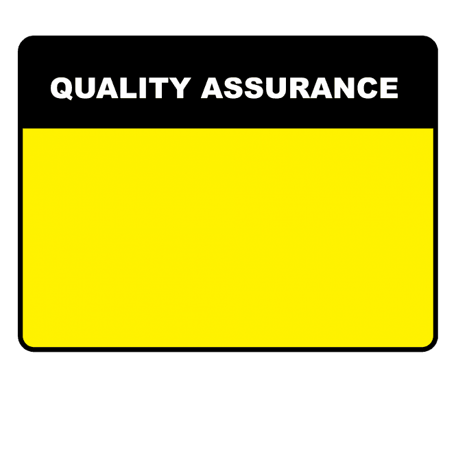 Standard - Quality Assurance Labels