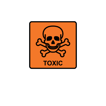 Toxic Labels - CHIP Regulation Labels - Small