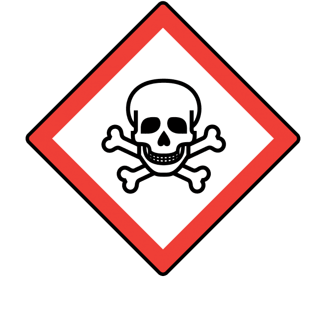 Toxic Labels - GHS Regulation Labels - Large